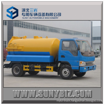JAC Rhd LHD 6000L Sewage Suction Vacuum Truck